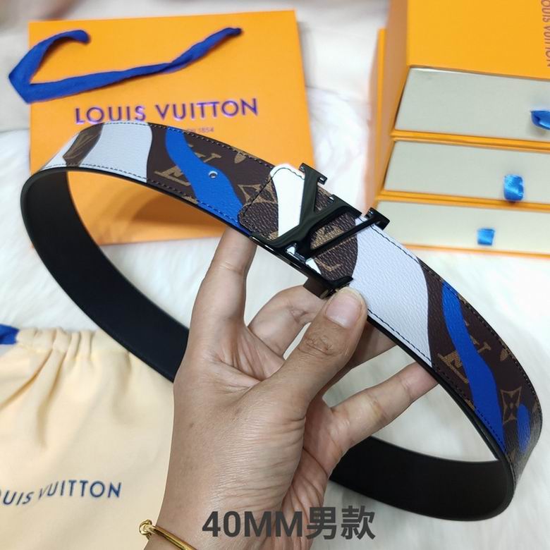 LV Belt 40mmX95-110CM 7D (208)